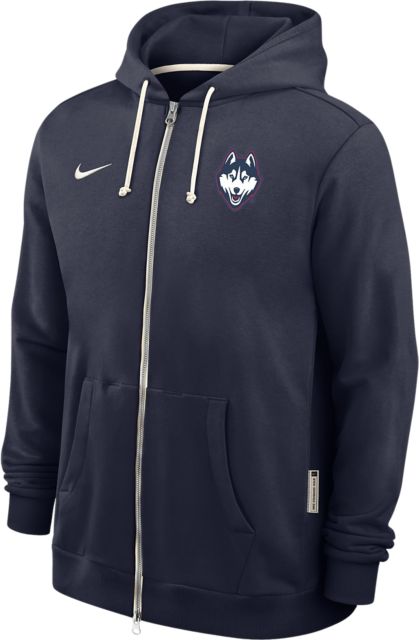 UConn Huskies Full Zip Hooded Sweatshirt