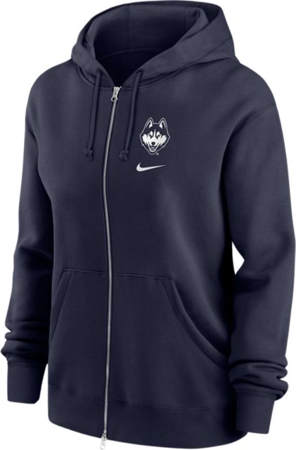 UConn Huskies Women's Full Zip Hooded Sweatshirt