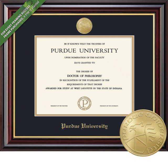 Purdue University 7'' x 9'' Windsor Diploma Frame