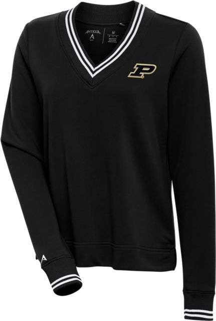 Purdue Boilermakers Women's V-Neck Long Sleeve T-Shirt