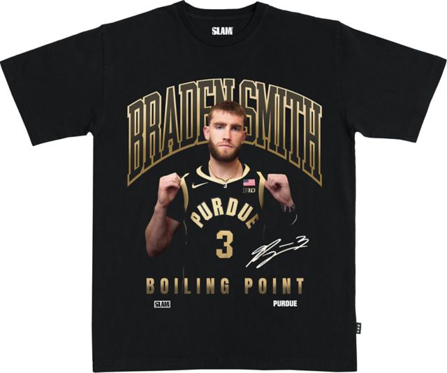 Purdue Men's Basketball Short Sleeve T-Shirt SLAM BRADEN SMITH