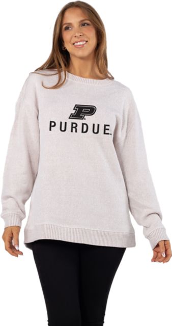 Purdue Boilermakers Women's Warmup Crewneck Sweatshirt