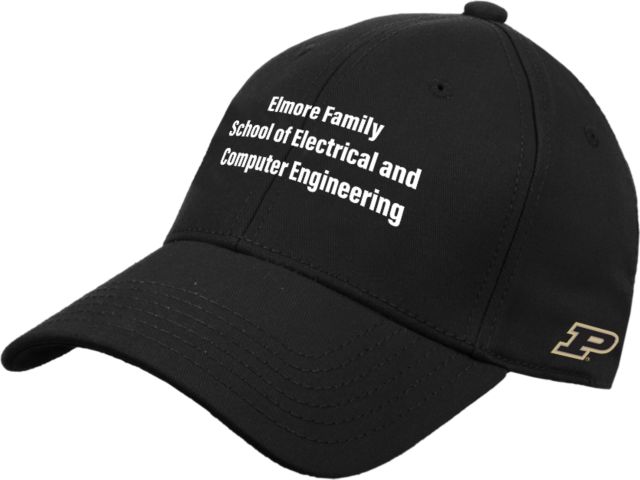 Purdue Boilermakers Elmore Family School of Electrical and Computer Engineering Adjustable Cap