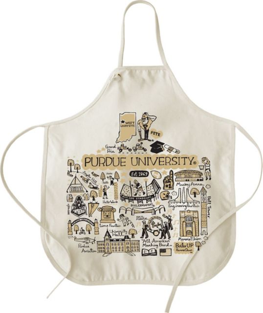 Purdue Boilermakers Julia Gash Canvas Apron