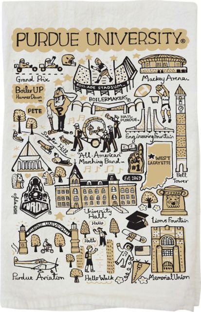 Purdue Boilermakers Kitchen Towl