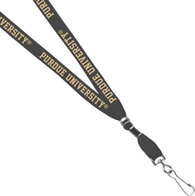 Purdue Boilermakers 3-8'' J Hook Lanyard
