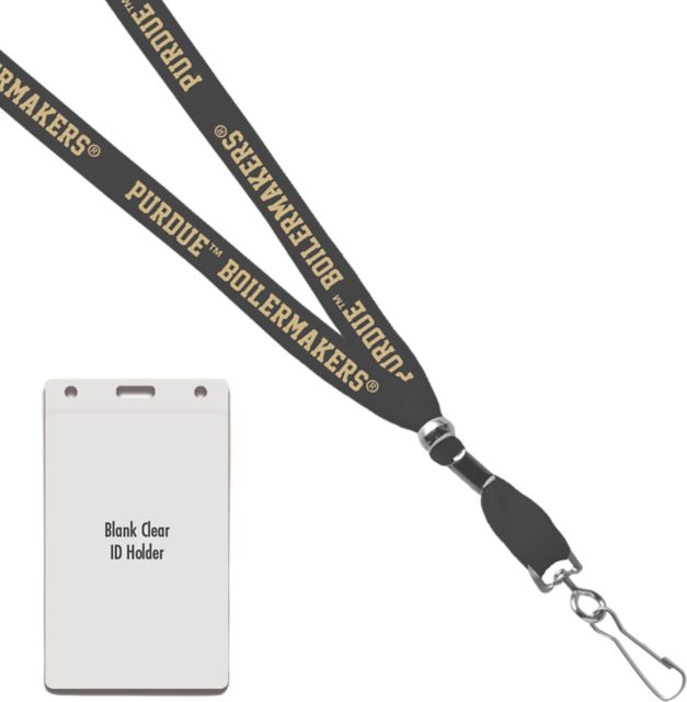Purdue Boilermakers Card Dispenser Lanyard