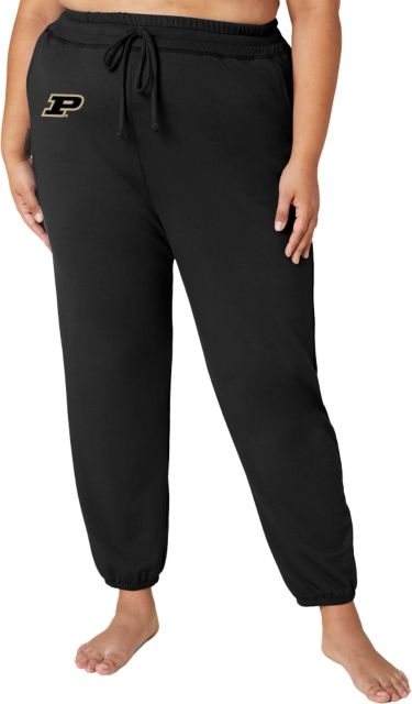 Purdue Boilermakers Beyond Yoga Cozy Fleece Weekender Pant - Plus Size