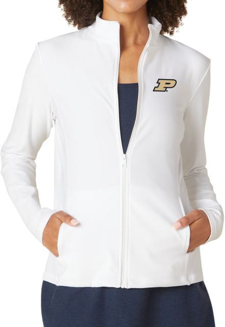 Purdue University Beyond Yoga Spacedye On The Go Mock Neck Jacket: Purdue  University