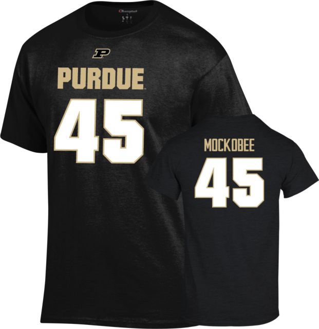 Purdue Football T-Shirt Devin Mockobee - 45 - ONLINE ONLY