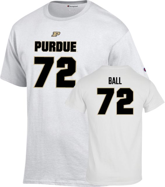 Purdue Football T-Shirt Jaden Ball - 72 - ONLINE ONLY