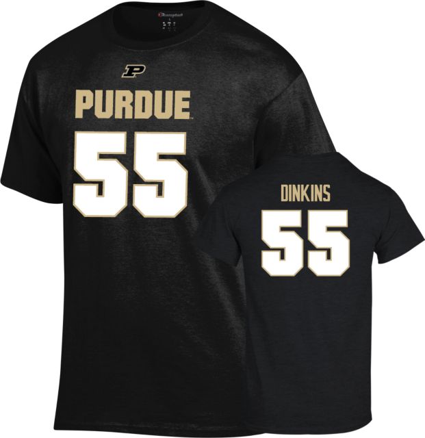 Purdue Football T-Shirt Jamarius Dinkins - 55 - ONLINE ONLY