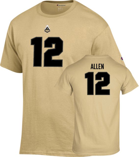 Purdue Boilermakers Football T-Shirt DJ Allen - 12 - ONLINE ONLY