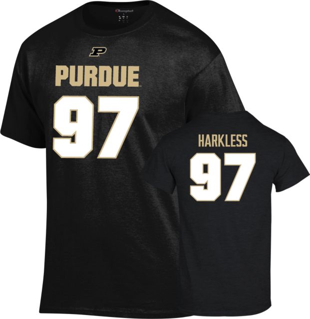 Purdue Football T-Shirt Jamarrion Harkless - 97 - ONLINE ONLY