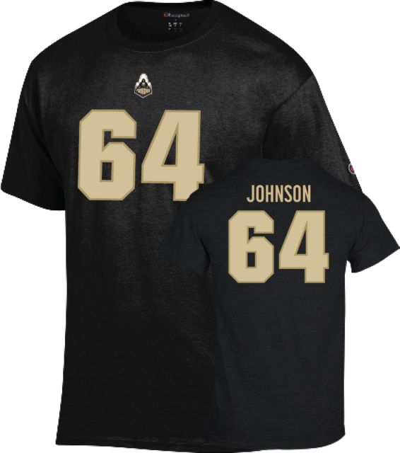 Purdue Football T-Shirt Austin Johnson - 64 - ONLINE ONLY