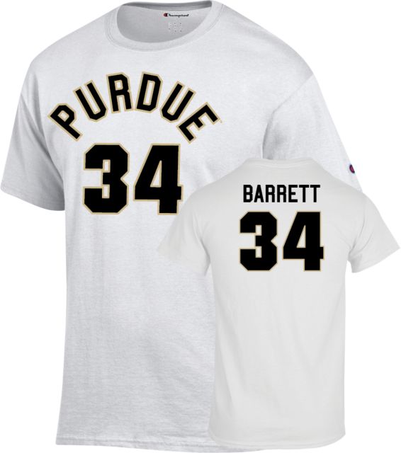 Purdue Men's Basketball T-Shirt Carson Barrett - 34