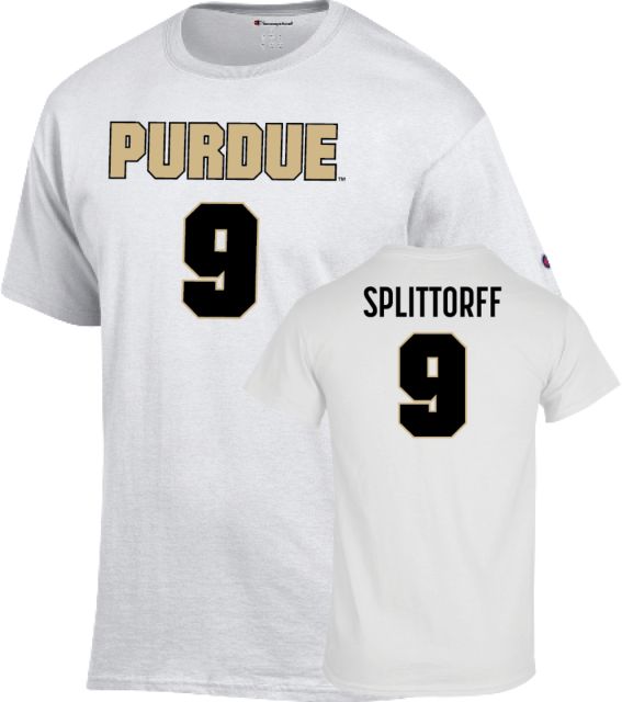 Purdue Women's Soccer T-Shirt Naomi Splittorff - 9 - ONLINE ONLY
