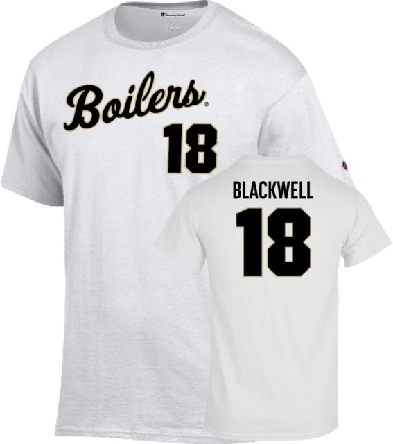 Purdue Boilermakers Baseball T-Shirt Jonathan Blackwell - 18 - ONLINE ONLY