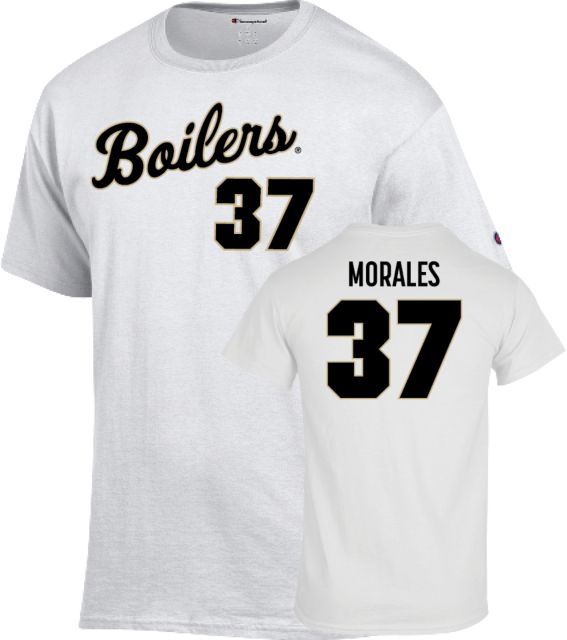 Purdue Boilermakers Baseball T-Shirt Jordan Morales - 37 - ONLINE ONLY