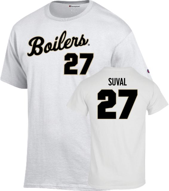 Purdue Boilermakers Baseball T-Shirt Aaron Suval - 27 - ONLINE ONLY