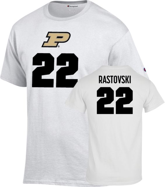 Purdue Women's Volleyball T-Shirt Emily Rastovski - 22 - ONLINE ONLY