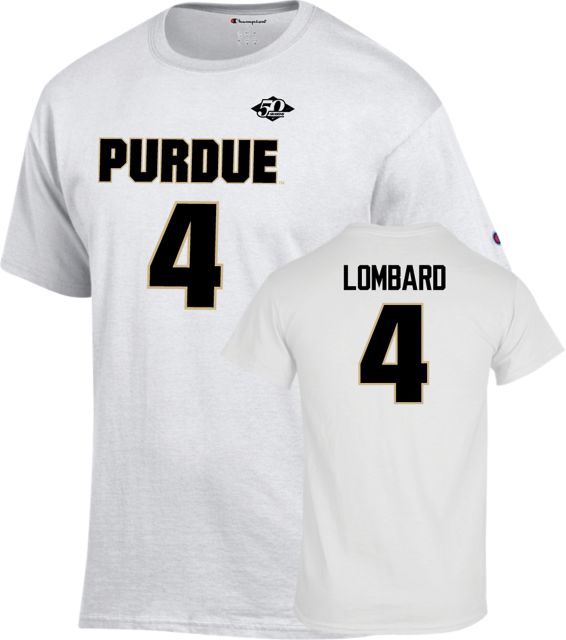 Purdue Boilermakers Women's Basketball T-Shirt Destini Lombard - 4 - ONLINE ONLY