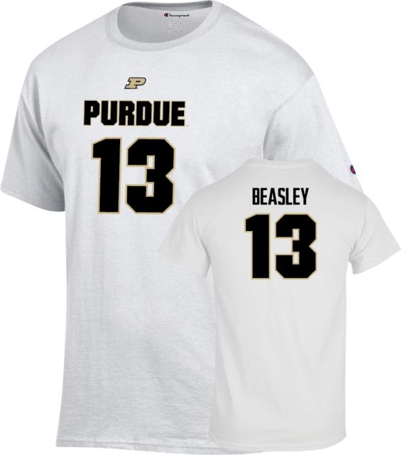 Purdue Boilermakers Football T-Shirt Koy Beasley - 13 - ONLINE ONLY