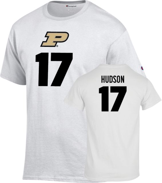 Purdue Boilermakers Women's Volleyball T-Shirt Eva Hudson - 17 - ONLINE ONLY