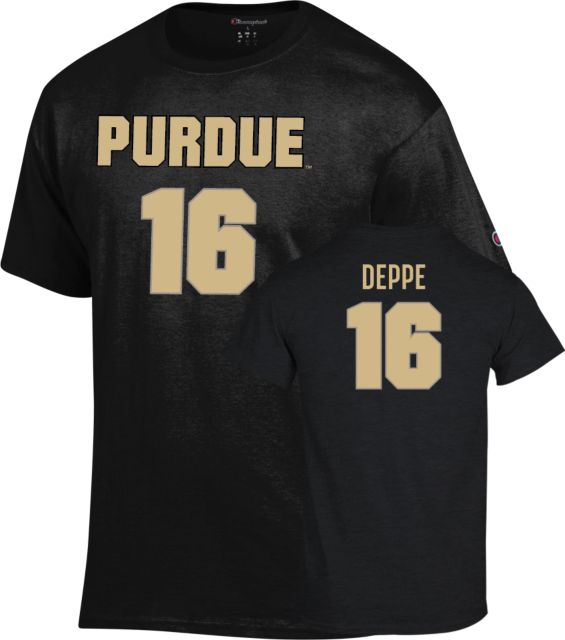 Purdue Boilermakers Women's Soccer T-Shirt Emilia Deppe - 16 - ONLINE ONLY