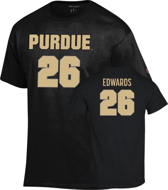Purdue Boilermakers Women's Soccer T-Shirt Emily Edwards - 26 - ONLINE ONLY