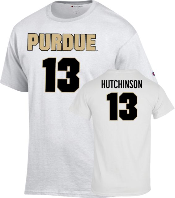 Purdue Women's Soccer T-Shirt Megan Hutchinson - 13 - ONLINE ONLY