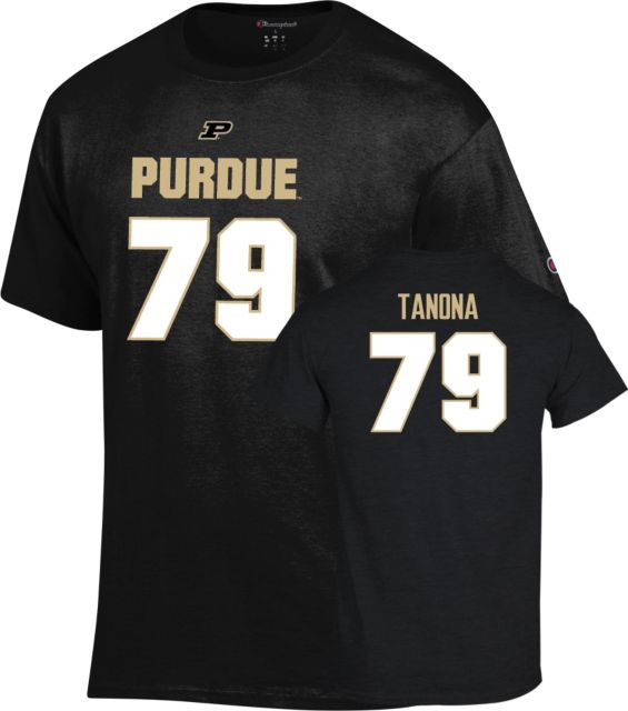 Purdue Boilermakers Football T-Shirt Joey Tanona - 79 - ONLINE ONLY