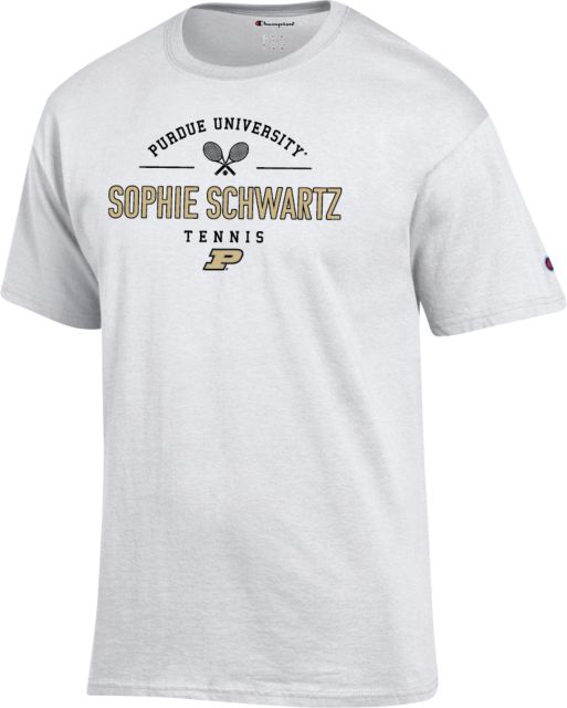 Purdue Women's Tennis T-Shirt Sophie Schwartz - ONLINE ONLY