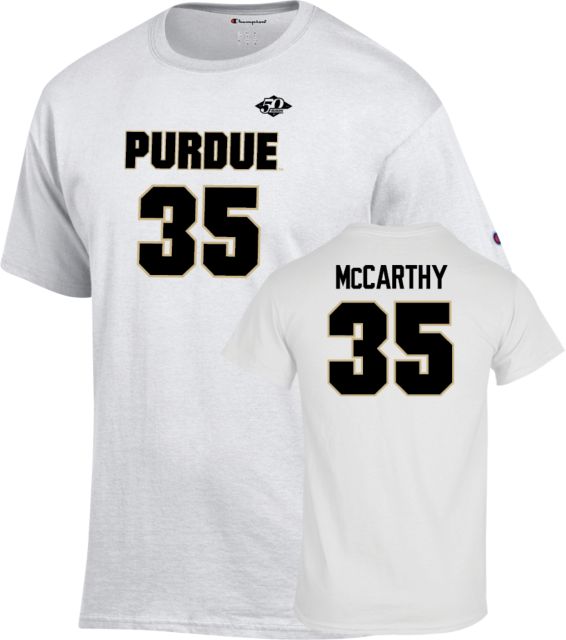 Purdue Boilermakers Women's Basketball T-Shirt Lana McCarthy - 35 - ONLINE ONLY