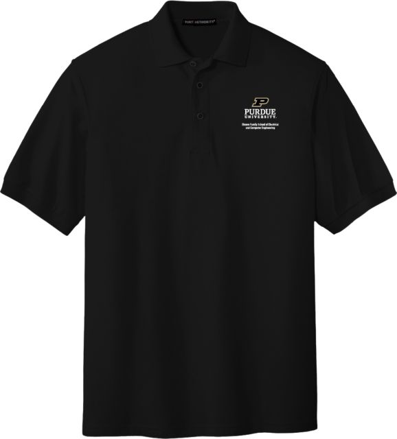 Purdue Silk Touch Polo Purdue - Elmore School of Electrical and Computer Engineering - ONLINE ONLY