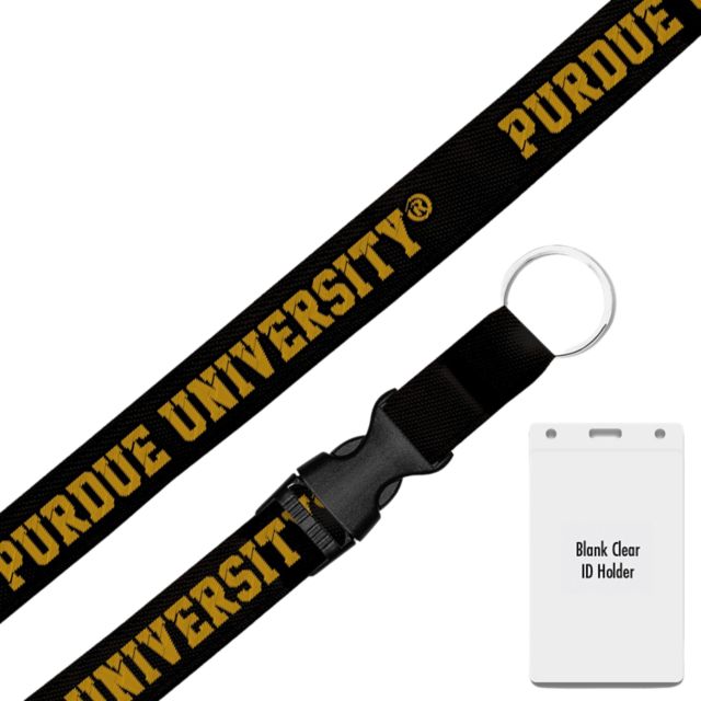 Purdue University 3-4'' Lanyard