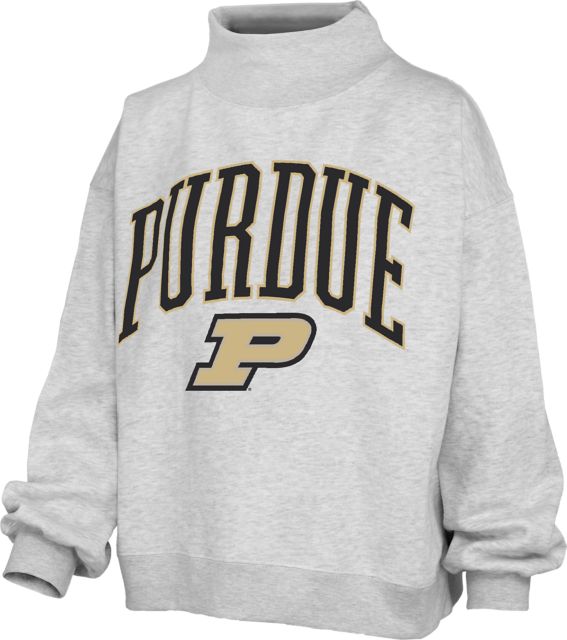 Purdue Boilermakers Women's Lingo Mockneck Sweatshirt