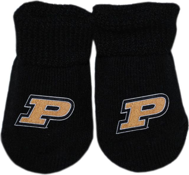 Purdue Boilermakers Baby Booties