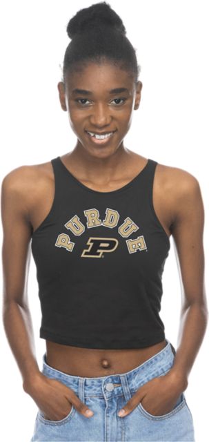 Purdue Boilermakers Women's Cropped Tank Top