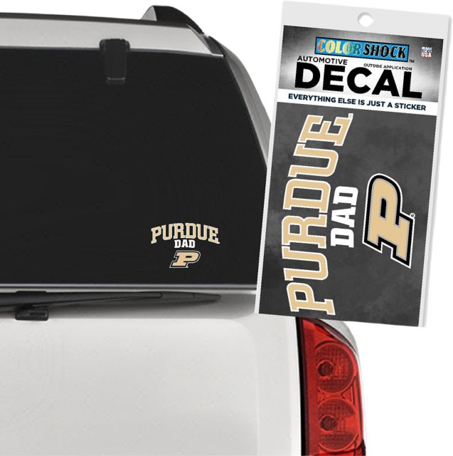 Purdue Boilermakers Dad Decal