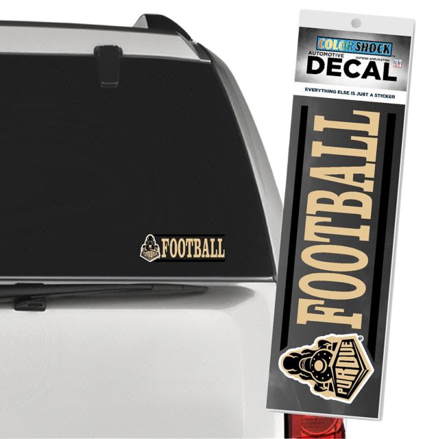 Purdue University Boilermakers Football Decal