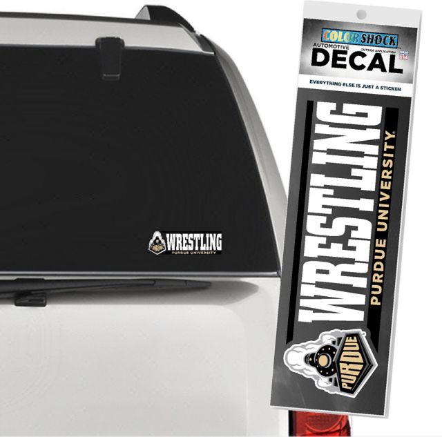 Purdue Boilermakers Wrestling Decal