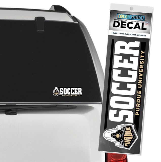 Purdue Boilermakers Soccer Decal