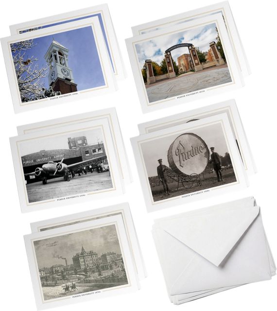 Purdue Boilermakers 5 x 7 Greeting Cards Set