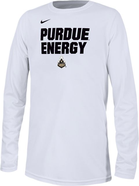 Purdue Boilermakers Basketball Energy 2024 Youth Long Sleeve Bench T-Shirt