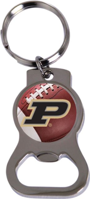 Purdue Boilermakers Football Bottle Opener Key Chain