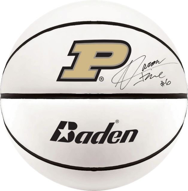 Purdue Men's Basketball Autographed Basketball A FINE