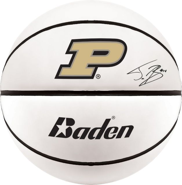 Purdue Men's Basketball Autographed Basketball J BENTER