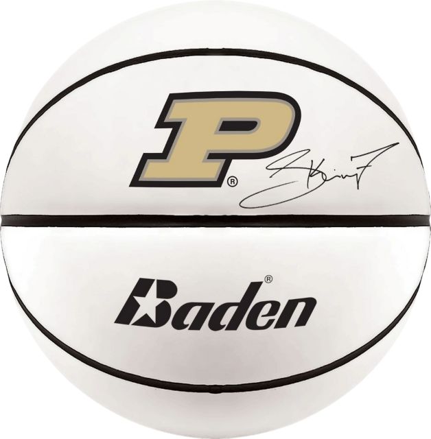 Purdue Men's Basketball Autographed Basketball S KING
