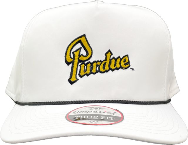 Purdue Script Drum Adjustable Cap